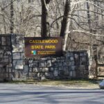 Castlewood State Park monument sign
