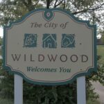 Monument sign for Wildwood Missouri